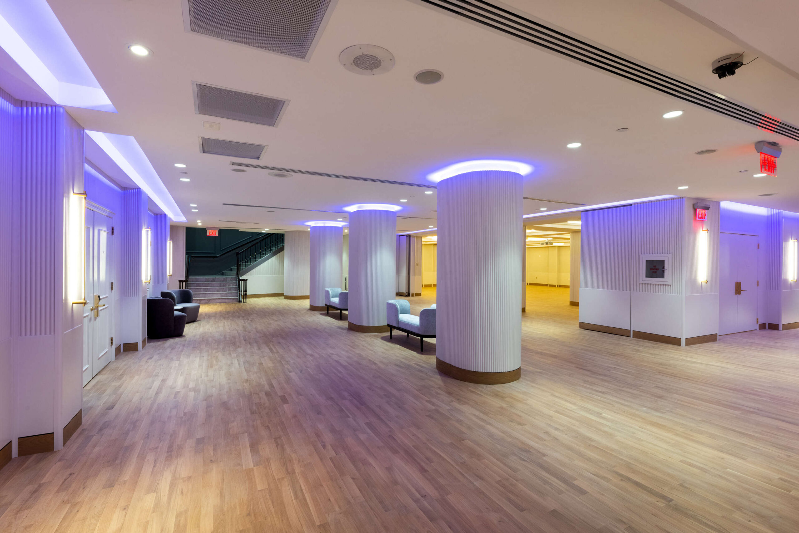 prefunction foyer with lounge chairs