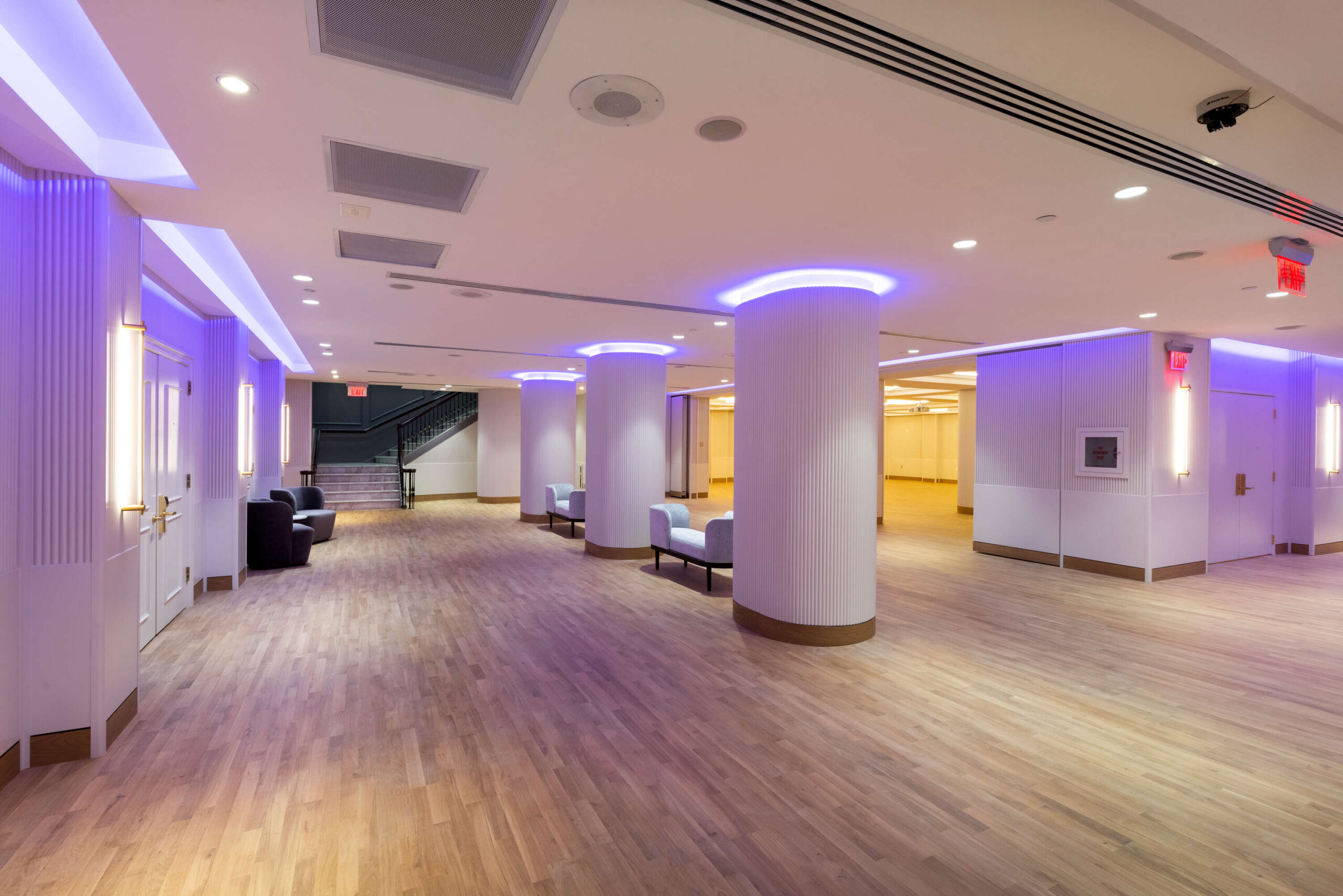 wide area for prefunction gatherings